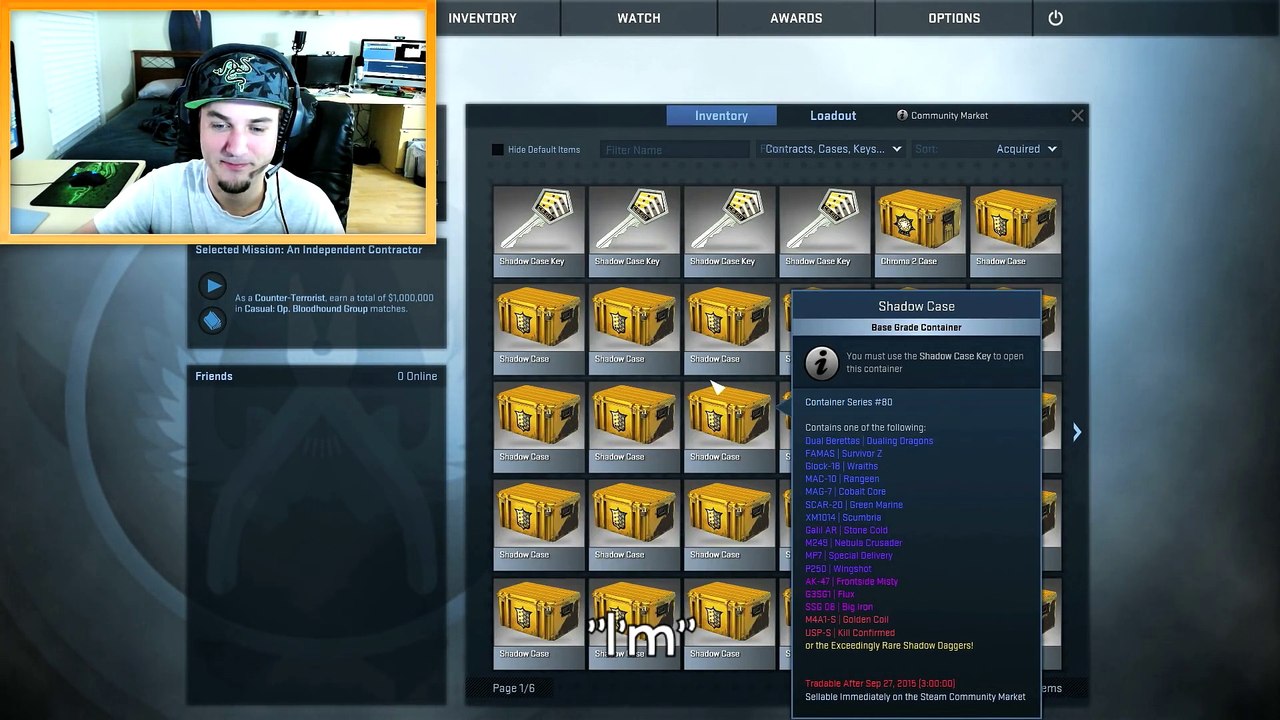 SHADOW DAGGERS! (x300 CSGO Shadow Case Opening)