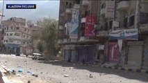 نزوح من تعز بسبب القصف الحوثي