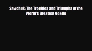 PDF Sawchuk: The Troubles and Triumphs of the World's Greatest Goalie Ebook