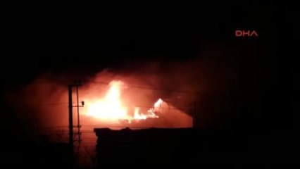 Mardin-Nusaybin'de PKK'lılar Yine Okul Binası Yaktı