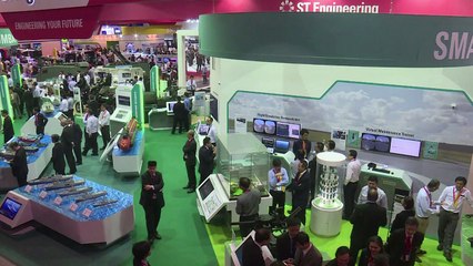 افتتاح معرض سنغافورة الدولي للطيران