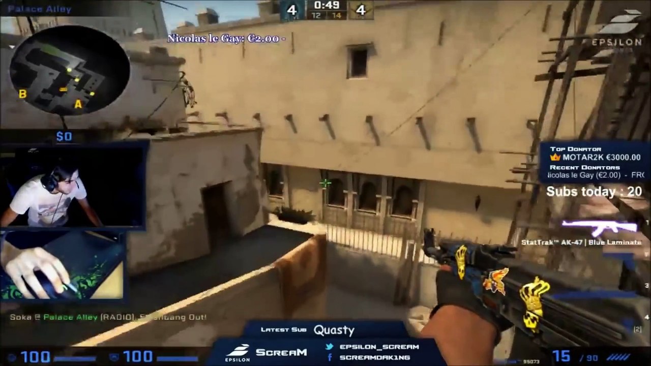 SCREAM    KUKLI STYLE ACTIVATED!     CS GO