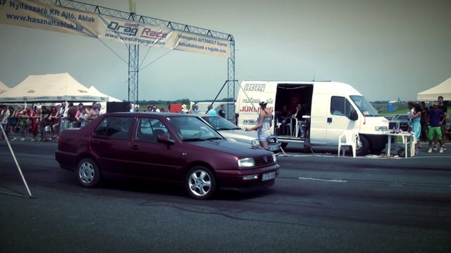 Audi S2 Coupe Turbo Vs. VW Vento TDI Drag Race HD