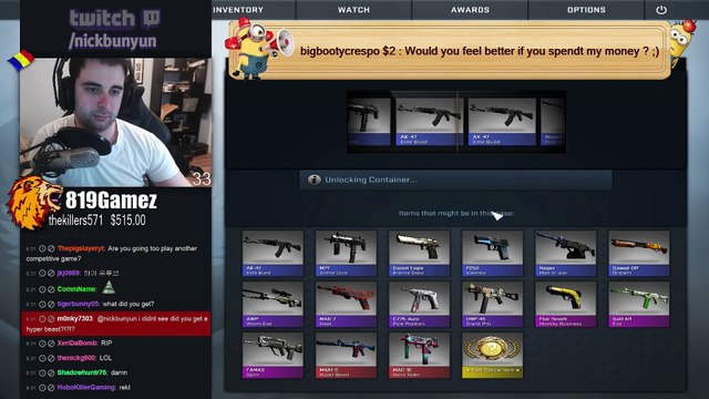 LUCKIEST CSGO CHROMA 2 CASE OPENING!!! (CS GO)
