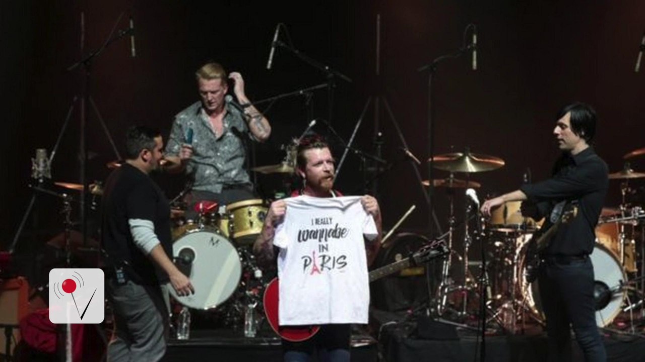 Eagles of Death Metal Return to the Stage in Paris