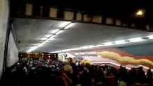 Saída do Estádio da Luz no jogo com o Zenit!