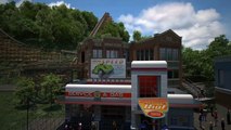 Lightning Rod COMING IN 2016! Dollywood NEW RMC Launched Wood Roller Coaster   Ride Render