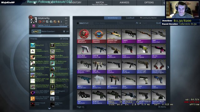 Souvenir AWP Dragon Lore Factory New Unboxing! (CS GO Skins)