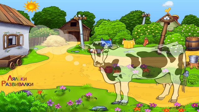 Как говорят животные - Звуки и голоса животных, Развивающее и Обучающее видео для детей