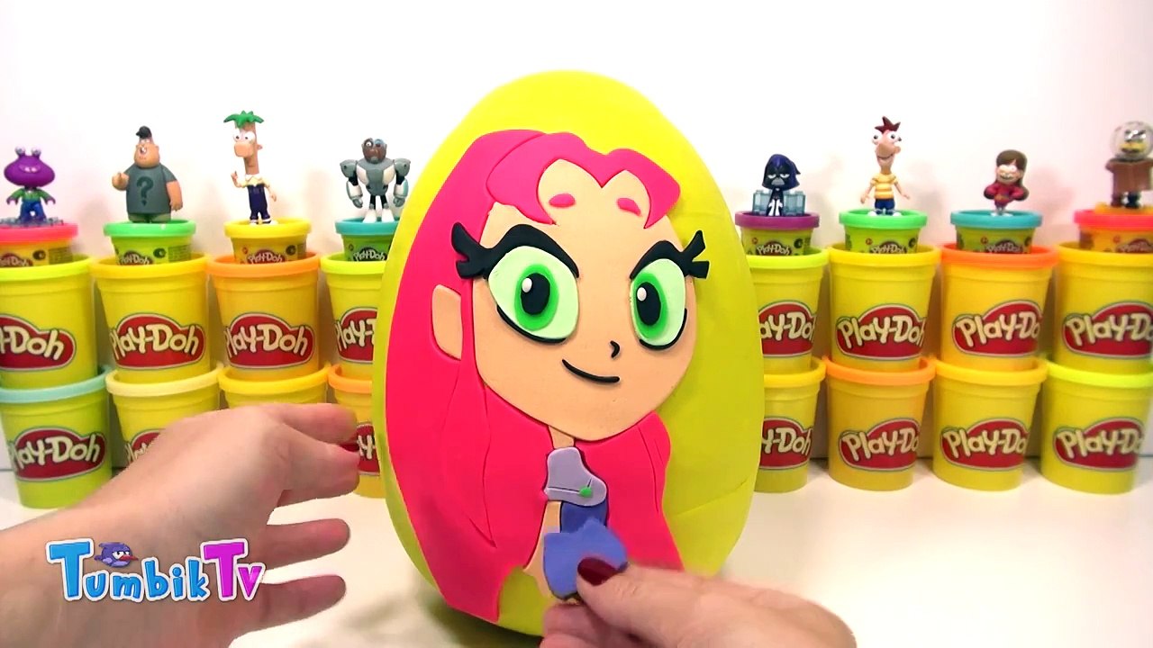 Teen Titans Go Starfire Sürpriz Yumurta Oyun Hamuru - LPS Cicibiciler MLP Paw Patrol