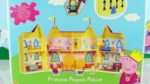 Princess Peppas Palace PEPPA PIG TOYS Video Opening Toypals.tv