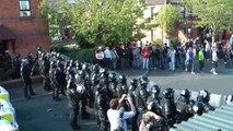 Belfast riots July 12th 2011 Ardoyne