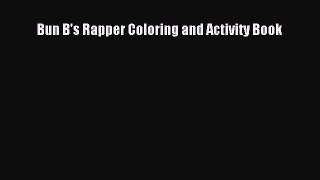 Read Bun B's Rapper Coloring and Activity Book Ebook Free