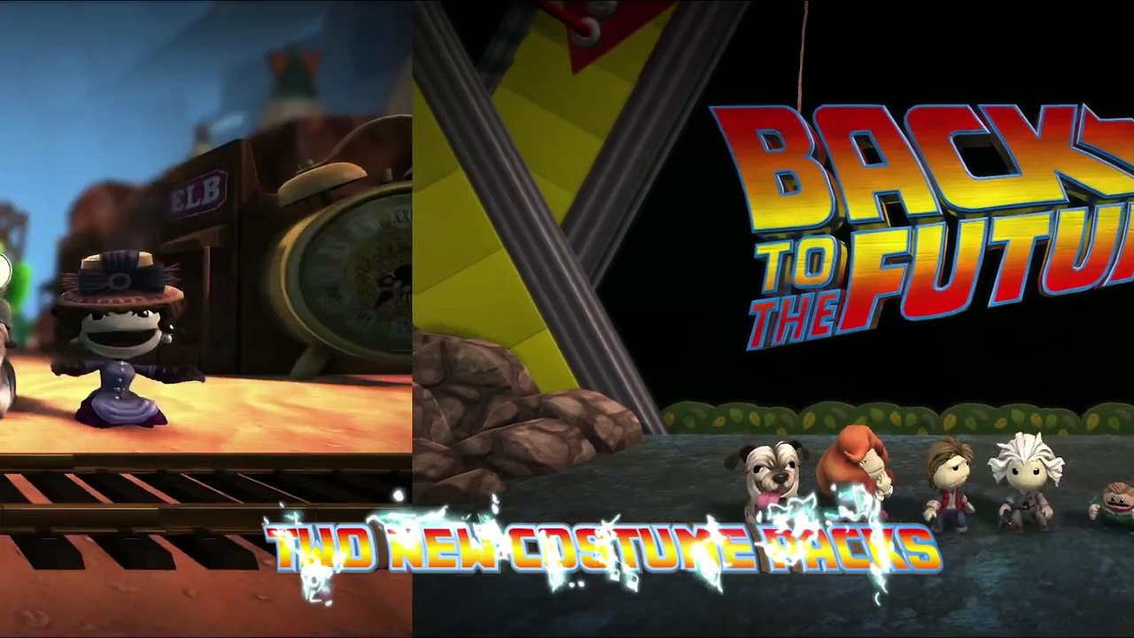 LITTLEBIGPLANET Back to the Future Trailer (PS4)