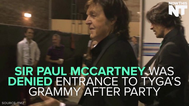 Sir Paul McCartney Rejected From Grammy Party: How VIP Do We Gotta Get
