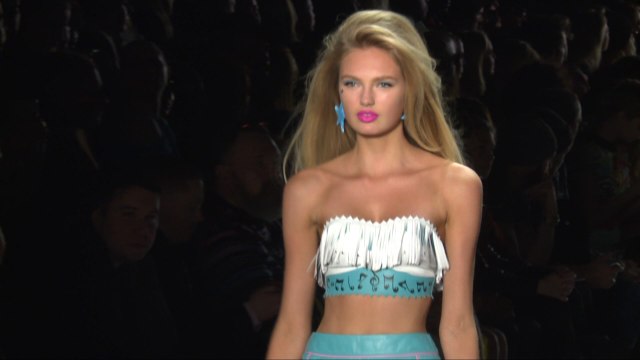 Jeremy Scott Stuns With Unique Fashions At Womens NYFW 2016