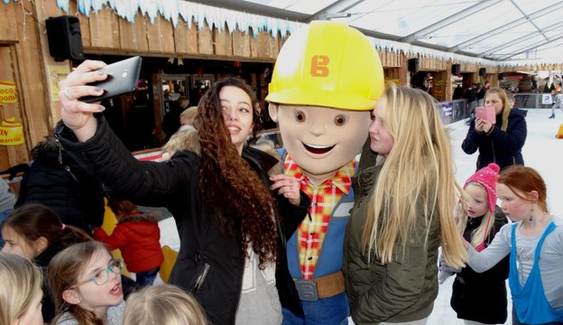 IJsbaan Winterland 8 - Bob de Bouwer meet & greet / Spijkenisse 2016