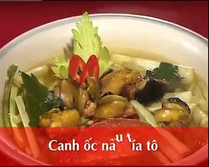 Hướng dẫn làm canh ốc nấu tía tô ngon đúng điệu
