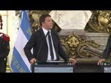 Argentina - Dichiarazioni alla stampa con il Presidente della Repubblica (16.02.16)