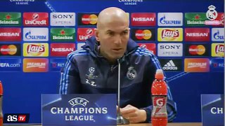 Zinedine Zidane La Champions es otra historia, pero estamos listos