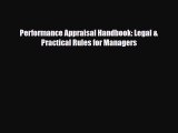 [PDF] Performance Appraisal Handbook: Legal & Practical Rules for Managers Download Full Ebook