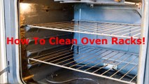How to Clean Oven Racks! Kitchen Cleaning Ideas
