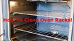 How to Clean Oven Racks! Kitchen Cleaning Ideas