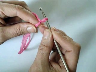 Вязание крючком - Урок 2. Цепочка из воздушных петель