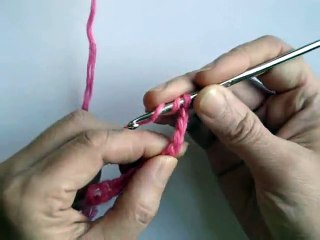 Вязание крючком - Урок 7. Столбик с двумя накидами