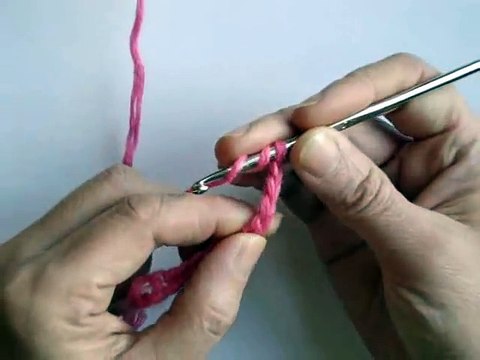 Вязание крючком - Урок 7. Столбик с двумя накидами