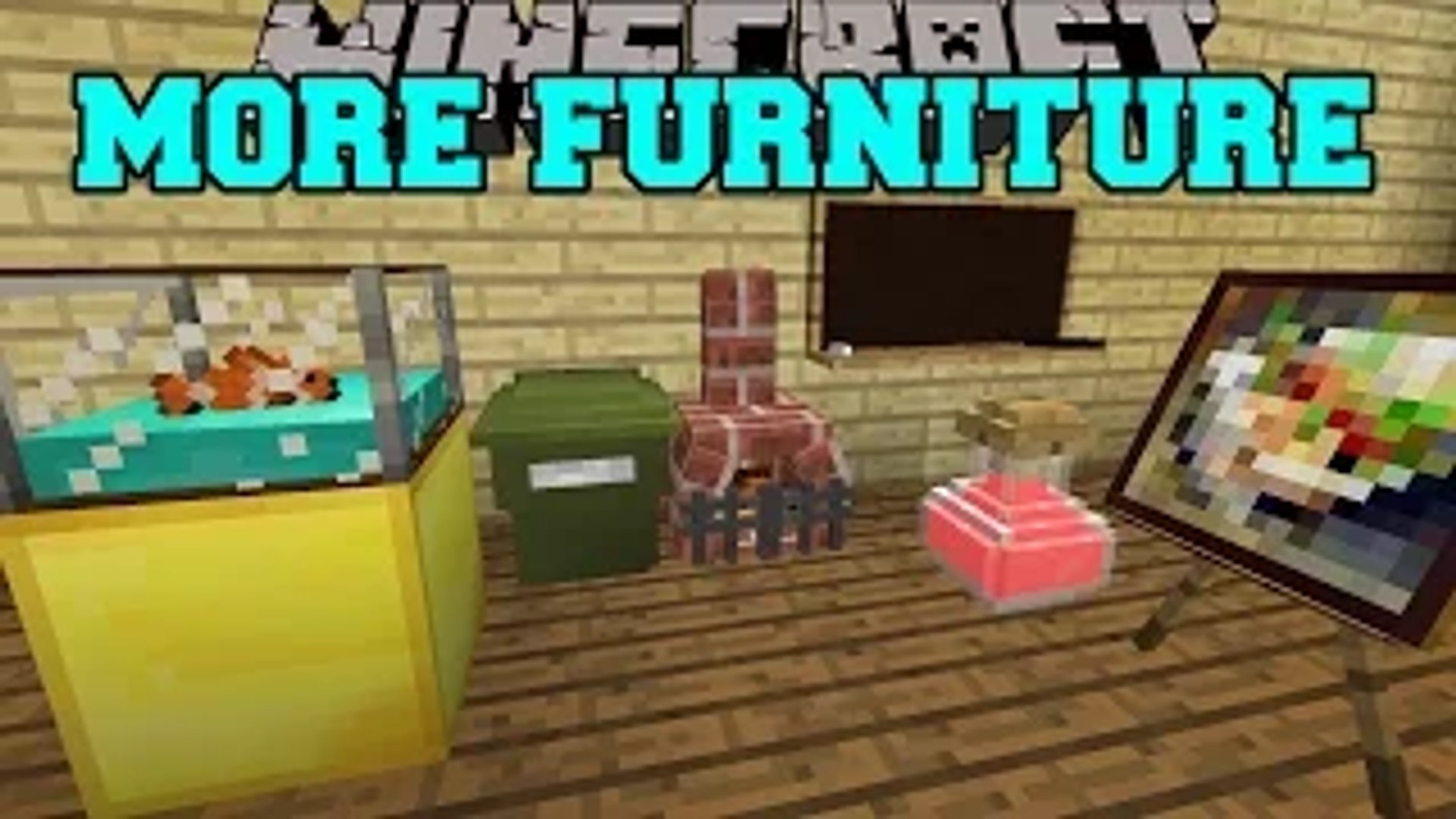 Pat And Jen Popularmmos Minecraft More Furniture Mod Showcase Gamingwithjen Video Dailymotion