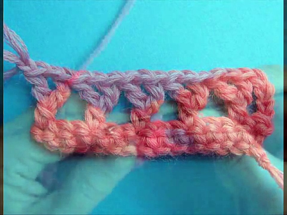 Вязание крючком - Урок 52 V-образный столбик