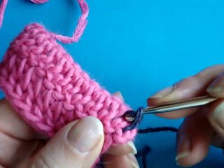 Вязание крючком - Урок 60 Накладная петля
