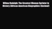 PDF Wilma Rudolph: The Greatest Woman Sprinter in History (African-American Biographies (Enslow))
