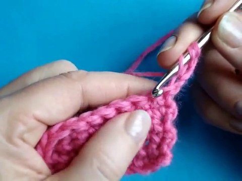 Вязание крючком - Урок 68 Длинный столбик 3