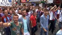 Trabzonsporlu taraftarlar, Recep Tayyip Erdoğan ismine tepki gösterdi
