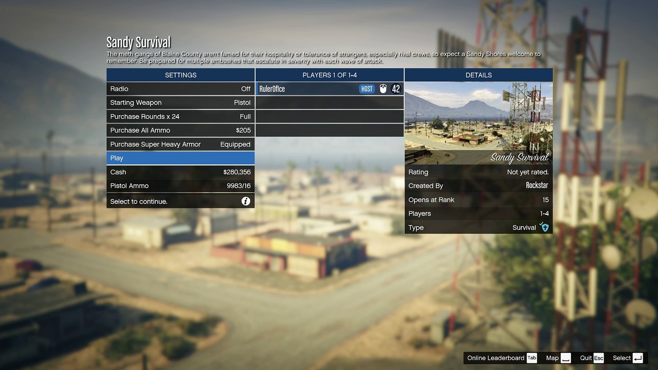 Surviving alone | GRAND THEFT AUTO V (Online)