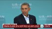 PRESIDENT OBAMA SAYS DONALD TRUMP WILL NOT BE PRESIDENT