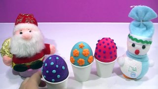 Play Doh Kinder surprise eggs Peppa Pig Minions Xitrum and Inside Out