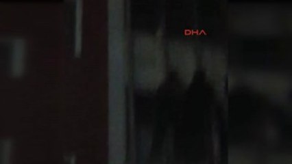 Fatih'teki Yangında Yaşanan Panik Anları Kamerada...