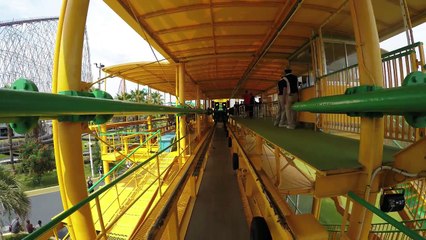 Ultra Twister Roller Coaster POV Nagashima Spaland Japan Togo Heartline Coaster