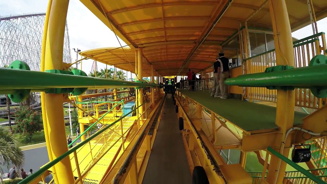 Ultra Twister Roller Coaster POV Nagashima Spaland Japan Togo Heartline Coaster