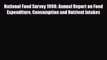 [PDF] National Food Survey 1998: Annual Report on Food Expenditure Consumption and Nutrient