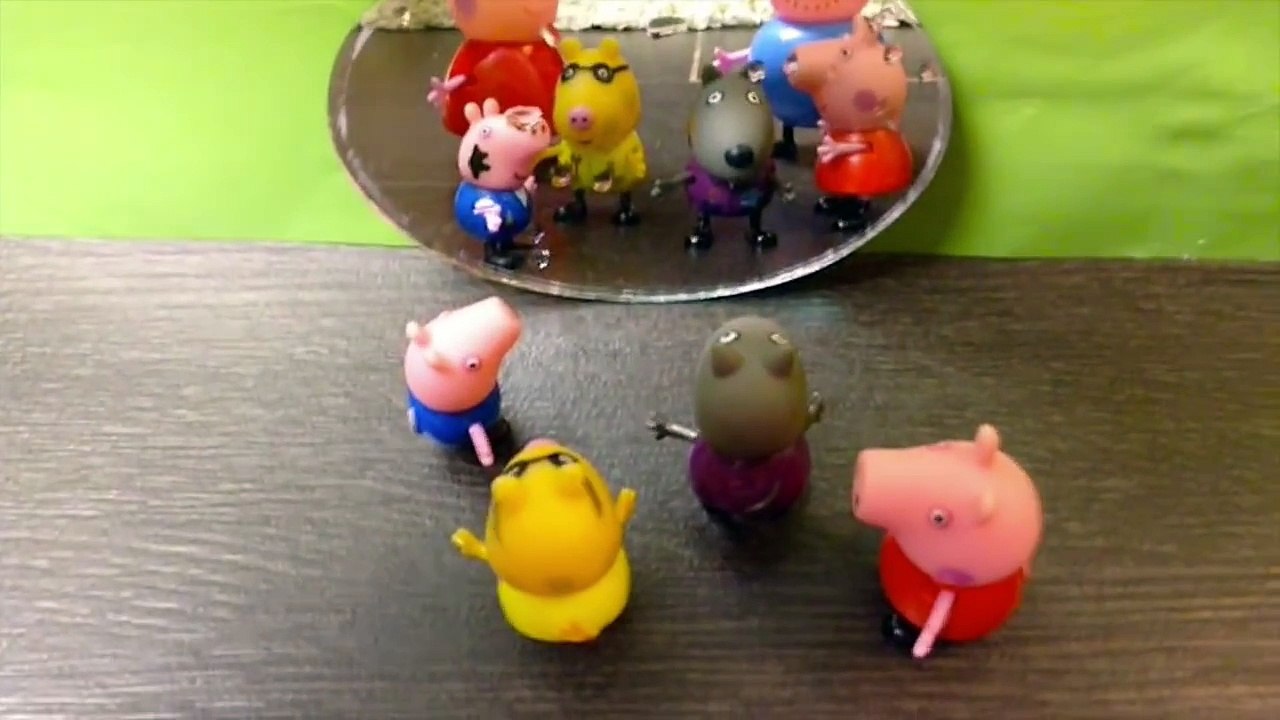 Свинка Пеппа. Мультик из Игрушек. Новая серия - Зеркала. Peppa Pig. Mirrors.