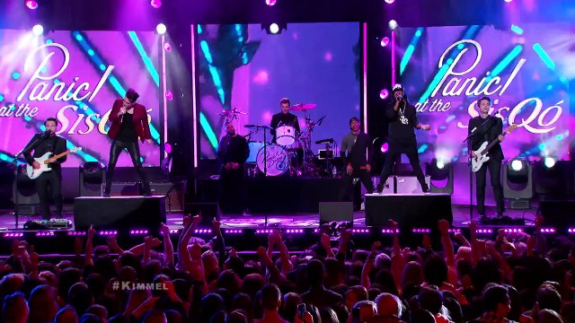 Sisqo and Panic! At The Disco perform Thong Song on Jimmy Kimmel