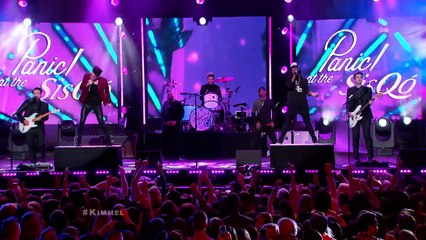Sisqo and Panic! At The Disco perform "Thong Song" on Jimmy Kimmel
