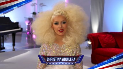 TV S10 - The cast of NBC’s “The Voice” thanks U.S. Troops