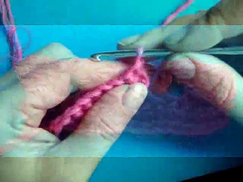 Вязание крючком - Урок 73 Перекрещенные элементы 1