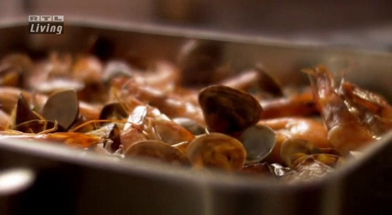 Gebackene Meeresfrüchte