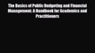 [PDF] The Basics of Public Budgeting and Financial Management: A Handbook for Academics and